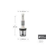 ربات آشپزخانه کاراجا Mastermaid Prosteel کرم 1500 وات - Image 2