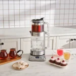 چایساز شیشه ای کاراجا Refika کروم - تصویر 4
