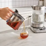 چایساز شیشه ای کاراجا Refika کروم - تصویر 9