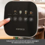 اسپرسوساز دیجیتال با فوم ساز شیر کاراجا MyCaffe باریستا S20 نقره ای - تصویر 5