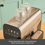 اسپرسوساز دیجیتال با فوم ساز شیر کاراجا MyCaffe باریستا S20 نقره ای - تصویر 9
