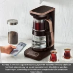 چایساز و قهوه ساز سخنگو کاراجا Robotea Pro Connect 4 in 1 قهوه ای گردویی - Image 3