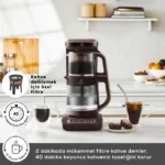 چایساز و قهوه ساز سخنگو کاراجا Robotea Pro Connect 4 in 1 قهوه ای گردویی - Image 8