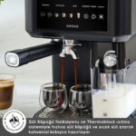 اسپرسوساز تمام اتوماتیک کاراجا MyCaffe باریستا مشکی مات - تصویر 5