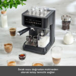 اسپرسوساز تمام اتوماتیک کاراجا MyCaffe باریستا مشکی مات - تصویر 6