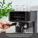 اسپرسوساز تمام اتوماتیک کاراجا MyCaffe باریستا مشکی مات - تصویر 8