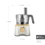 ربات آشپزخانه کاراجا Mastermaid Power 10 in 1 طرح چوب - تصویر 2