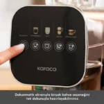 اسپرسوساز دیجیتال با فوم ساز شیر کاراجا MyCaffe باریستا S20 انبه ای - تصویر 7