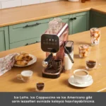 اسپرسوساز دیجیتال با فوم ساز شیر کاراجا MyCaffe باریستا S20 مسی - تصویر 6