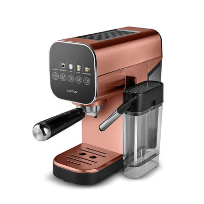 اسپرسوساز دیجیتال با فوم ساز شیر کاراجا MyCaffe باریستا S20 مسی