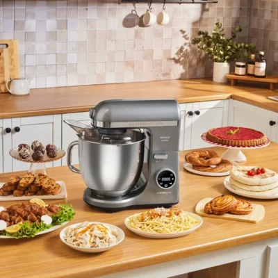همزن کاسه دار کاراجا Mastermaid Chef Ultra طوسی 2000 وات