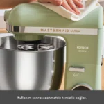 همزن کاسه دار کاراجا Mastermaid Chef Ultra سبز روشن 2000 وات - تصویر 7
