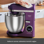 همزن کاسه دار کاراجا Mastermaid Chef Ultra بنفش 2000 وات - تصویر 4