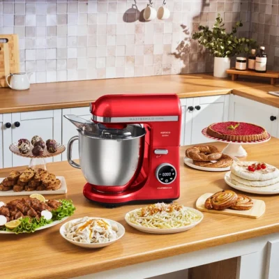 همزن کاسه دار کاراجا Mastermaid Chef Ultra قرمز درباری 2000 وات