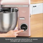همزن کاسه دار کاراجا Mastermaid Chef Ultra رزگلد 2000 وات - تصویر 8