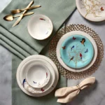 سرویس غذاخوری 58 پارچه کاراجا Grace Mint