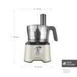 ربات آشپزخانه کاراجا Mastermaid Power 10 in 1 کرم روشن - تصویر 2