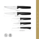سرویس چاقو 10 پارچه امسان Kobe - Image 12