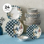 سرویس غذاخوری 24 پارچه ۶ نفره امسان Victoria - تصویر 4