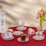 سرویس قهوه خوری 12 پارچه امسان Hatrı Var Gökkuşağı