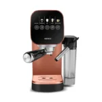 اسپرسوساز دیجیتال با فوم ساز شیر کاراجا MyCaffe باریستا S20 مسی - تصویر 2