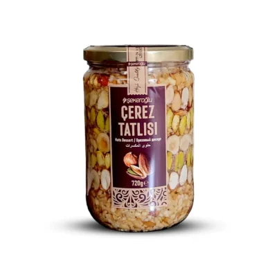 میکس آجیل و عسل اصل ترکیه 720 گرم CEREZ TATLISI