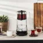 چایساز شیشه ای هومند Royaltea 1746H مشکی - Image 7