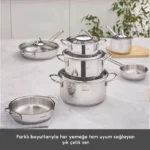 سرویس قابلمه استیل 12 پارچه کاراجا Ada V2 - Image 4