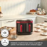 قهوه ساز تک کاره دو قلو کاراجا Hatir Hup Duet Aroma قرمز درباری - Image 3