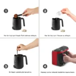 قهوه ساز تک کاره دو قلو کاراجا Hatir Hup Duet Aroma قرمز درباری - Image 5