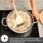 سرویس قابلمه 7 پارچه کاراجا Refika Birgul Swiss Crystal سفید - Image 7