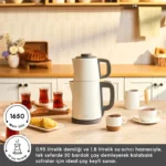 چایساز استیل کاراجا Tea Break کرم طرح چوب - Image 3