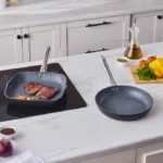 سرویس ماهیتایه وک گریل کاراجا بیوگرانیت Monet مشکی - Image 6