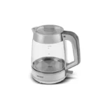 چای ساز شیشه ای کاراجا Glass Tea Xl 2 in 1 طوسی روشن - Image 3