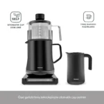 چایساز و قهوه ساز اتوماتیک هومند Smart Royaltea Plus 2 in 1 مشکی مات