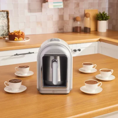 قهوه ساز چهار کاره استیل کاراجا Hatır Mod کرم سوئیسی