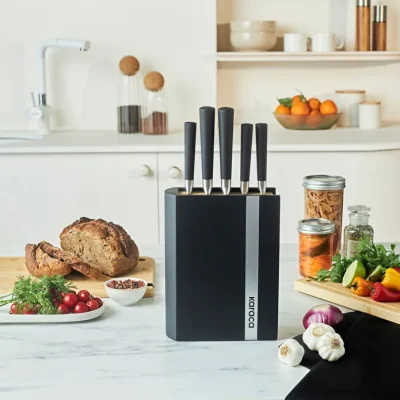 سرویس چاقو 6 پارچه استیل ژاپنی کاراجا کیوتو Kyoto