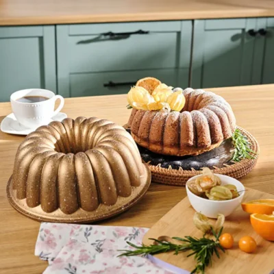 قالب کیک کاراجا Cake Pro Lina طلایی ۲۵ سانتی