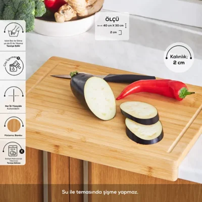 تخته برش کانتر بامبو کاراجا Lalin