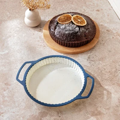 قالب تارت سیلیکونی امسان Blue Dot