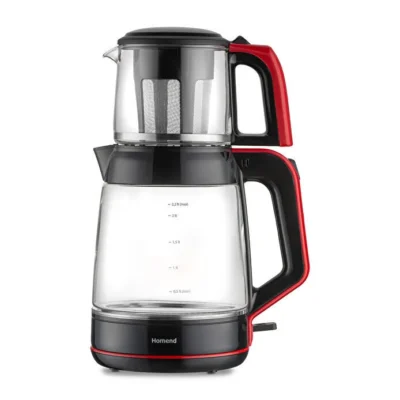 چایساز شیشه‌ ای هومند Infinity 1764H قرمز