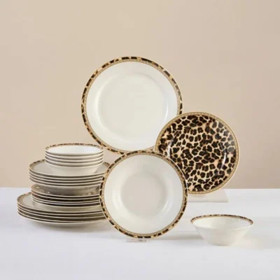 سرویس غذاخوری 24 پارچه ۶ نفره کاراجا بن میریام Forever Bone Miriam