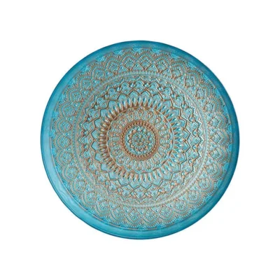 سینی دکوری کاراجاهوم Rihanna فیروزه ای