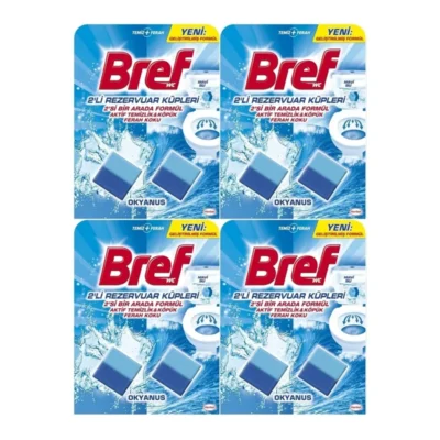 برِف خوشبوکننده ژلی توالت اقیانوس ۸ عددی