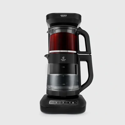 چایساز و قهوه ساز سخنگو کاراجا Robotea Pro Connect 4 in 1 مشکی گرافیت