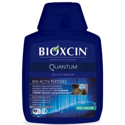 شامپو ضدریزش بیوکسین کوانتوم آبی مخصوص موهای چرب 3 عددی