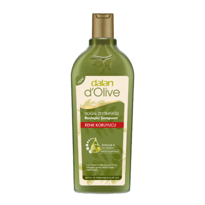 شامپو دالان مدل d'Olive حاوی عصاره روغن زیتون مناسب موهای رنگ شده