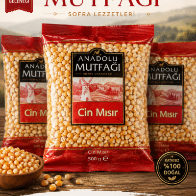 ذرت بوداده 500 گرم ANADOLU MUTFAĞI