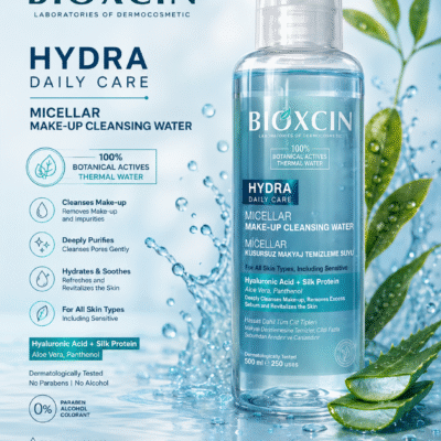 آرایش پاک کن میسلارواتر بیوکسین Bioxcin مدل Hydra مناسب انواع پوست