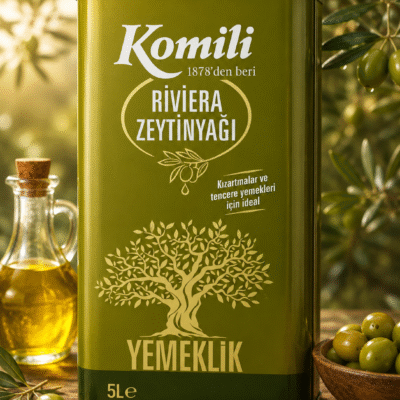 روغن زیتون کومیلی Komili حجم ۵ لیتر